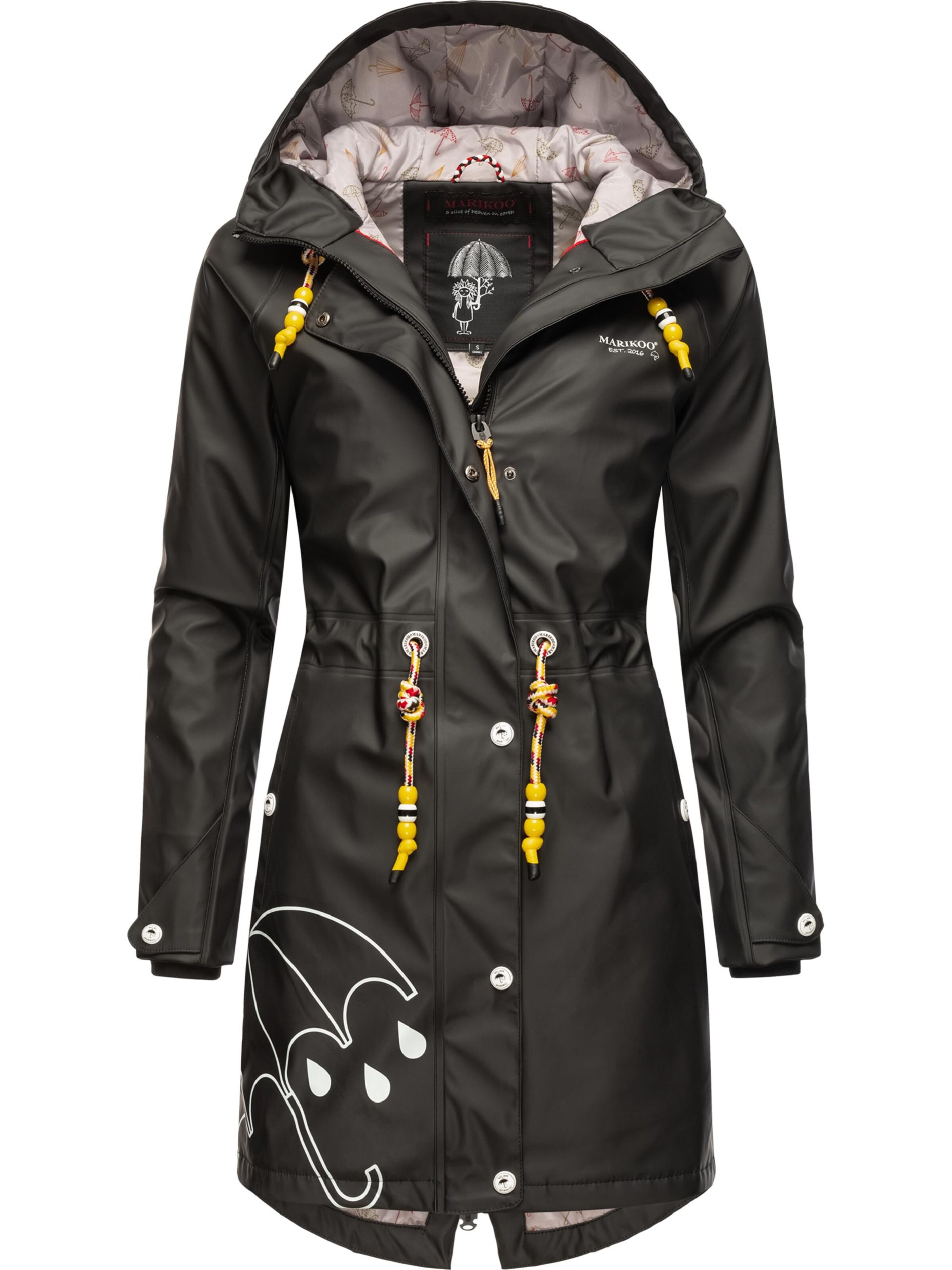 MARIKOO Функциональное пальто в Черный