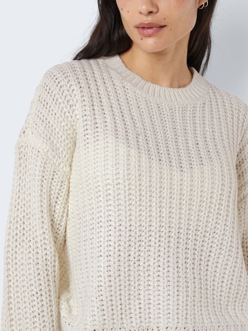 Noisy may Sweater 'CHARLIE' in White