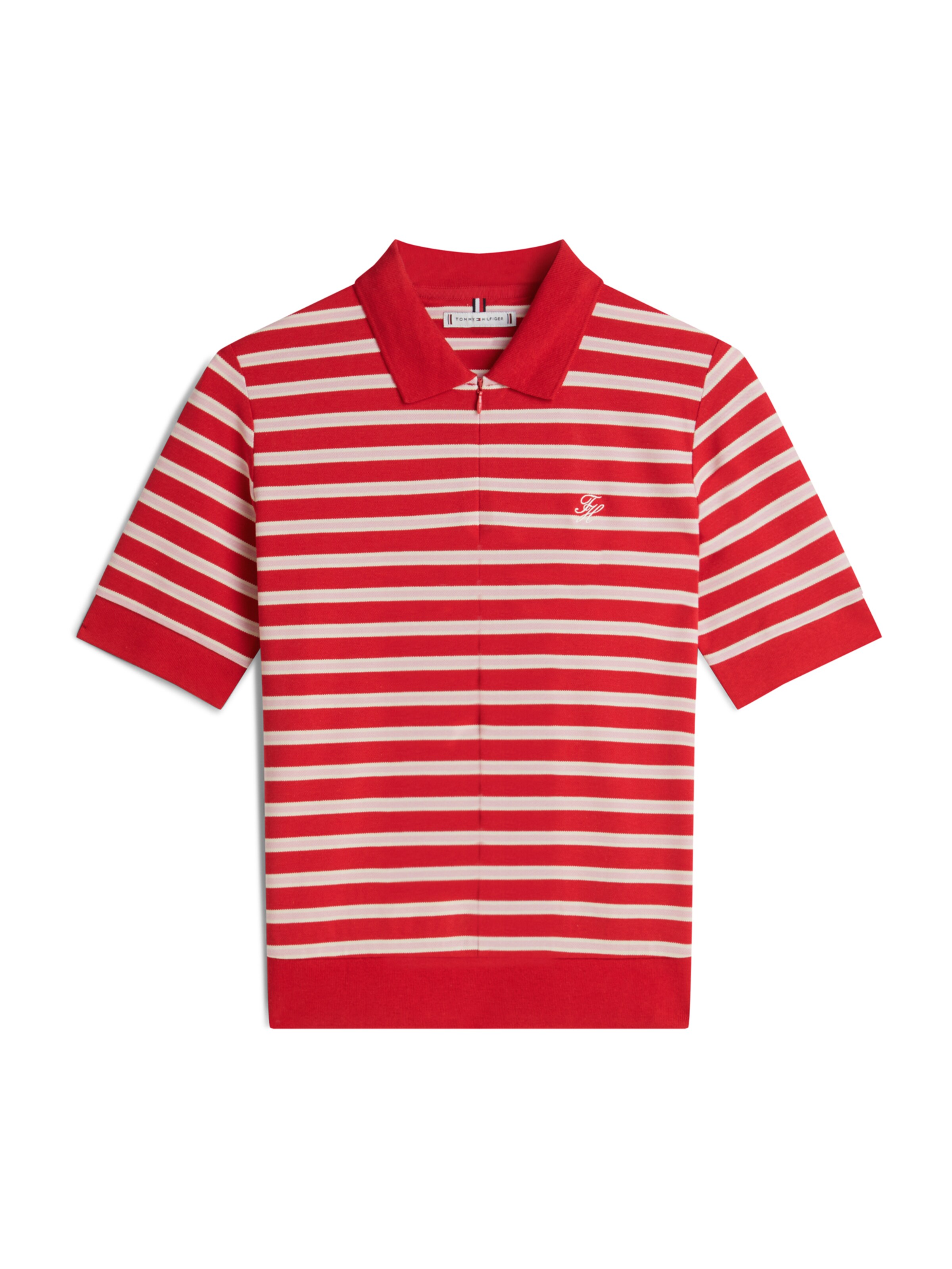 Tricou de la TOMMY HILFIGER pe roșu: față