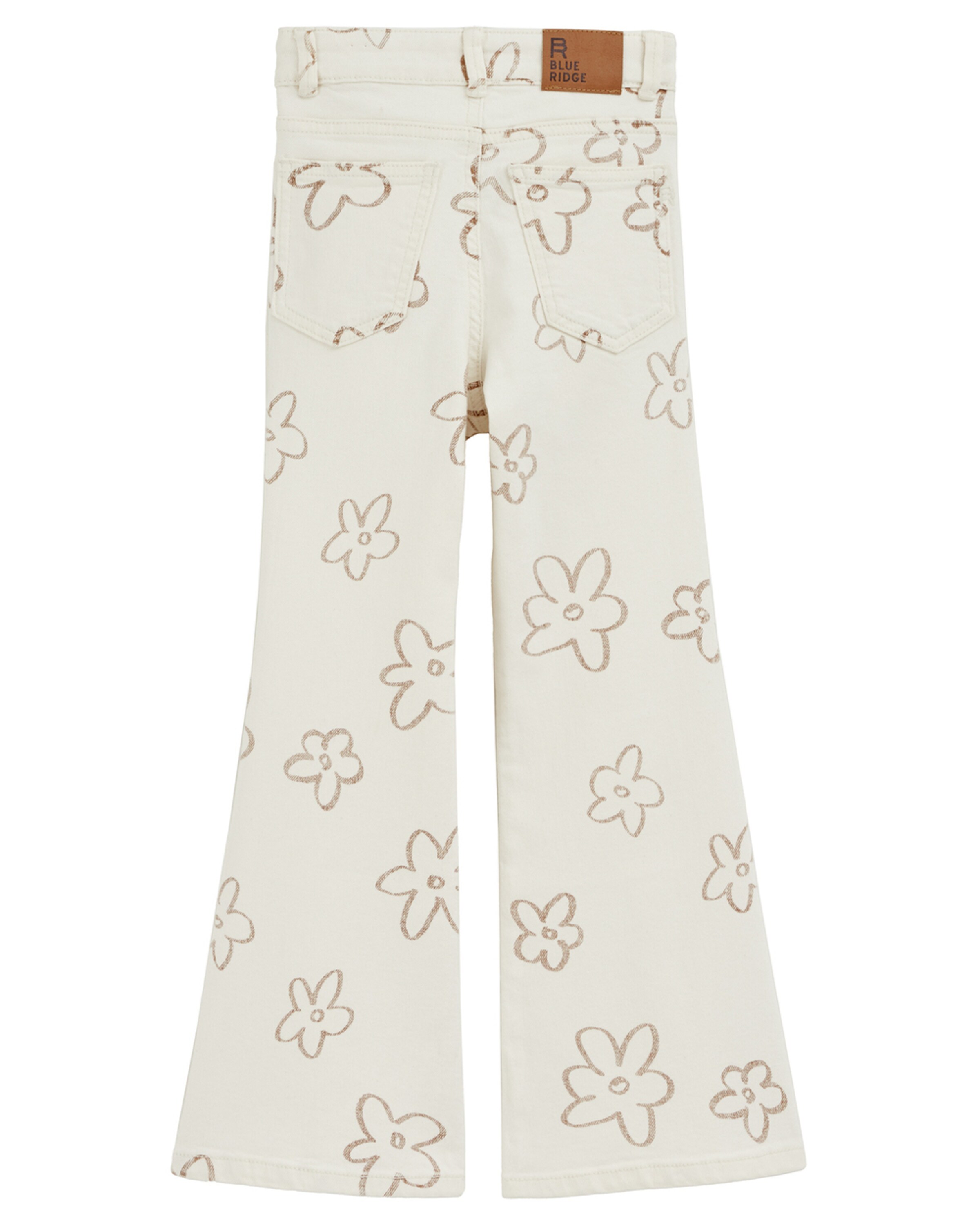 WE Fashion Широка кройка Дънки в бяло