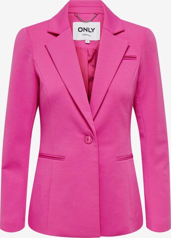 Blazer 'Peach' ONLY en rose : devant