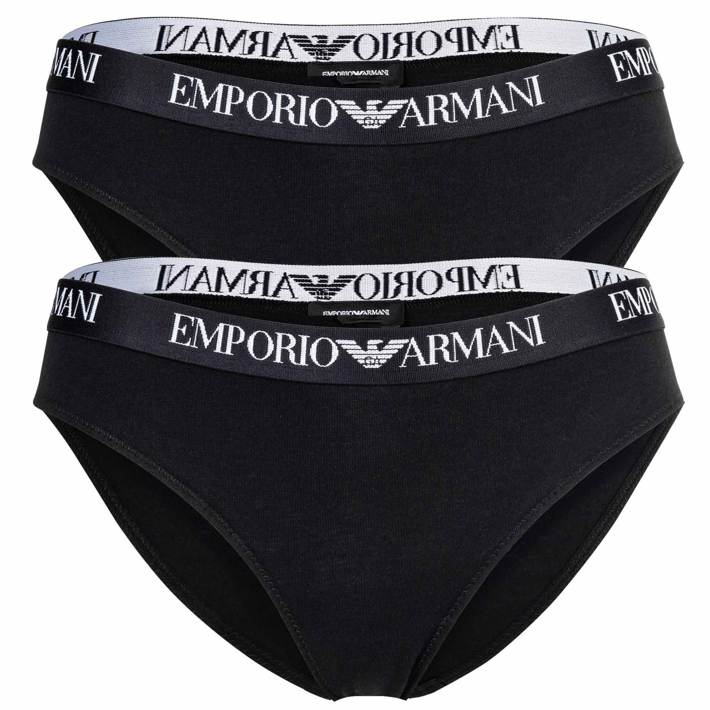 Emporio Armani Trosa i svart: framsida