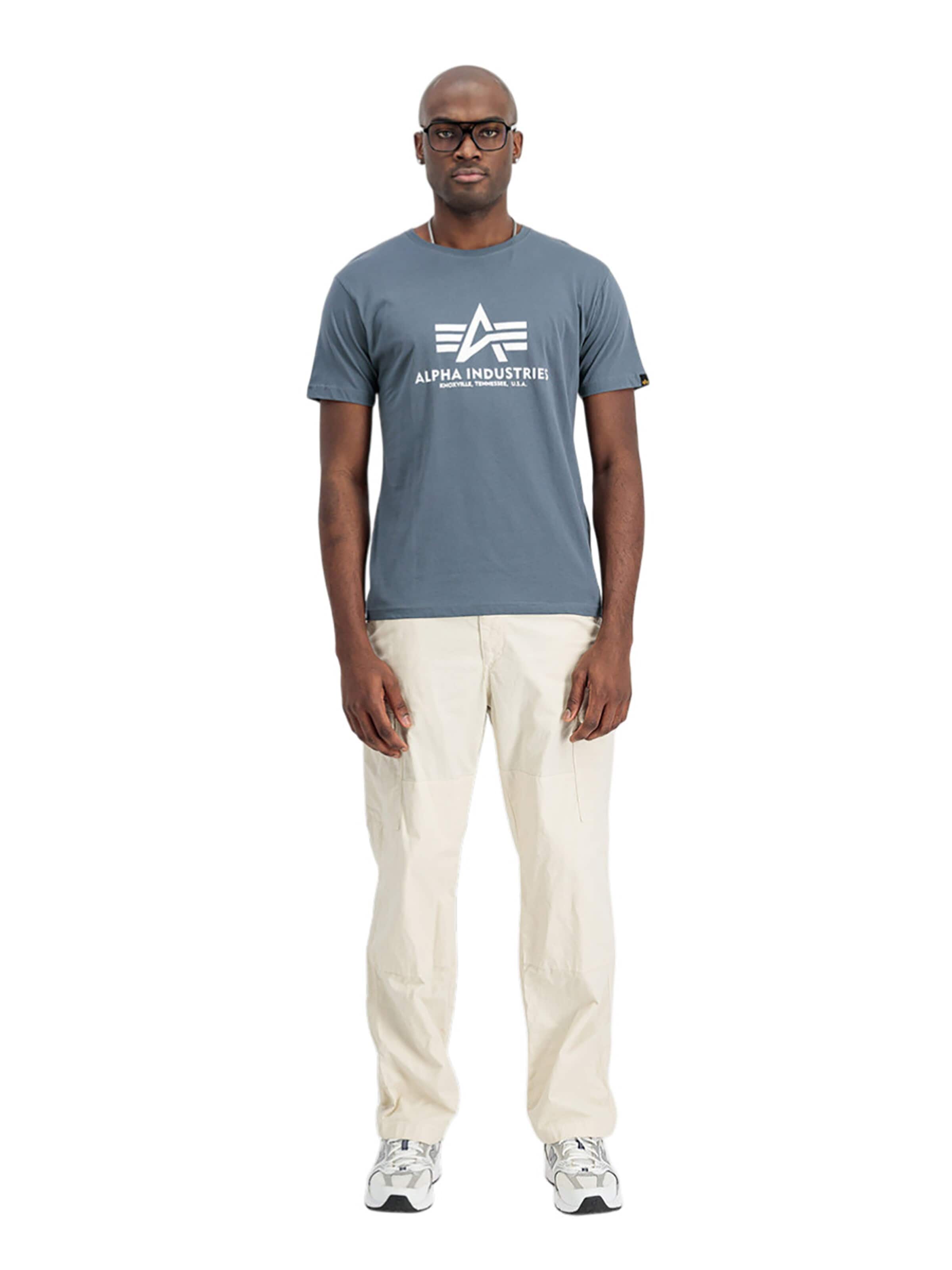 ALPHA INDUSTRIES Paita värissä sininen: etupuoli
