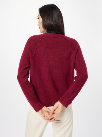 ESPRIT Knit Cardigan in Red