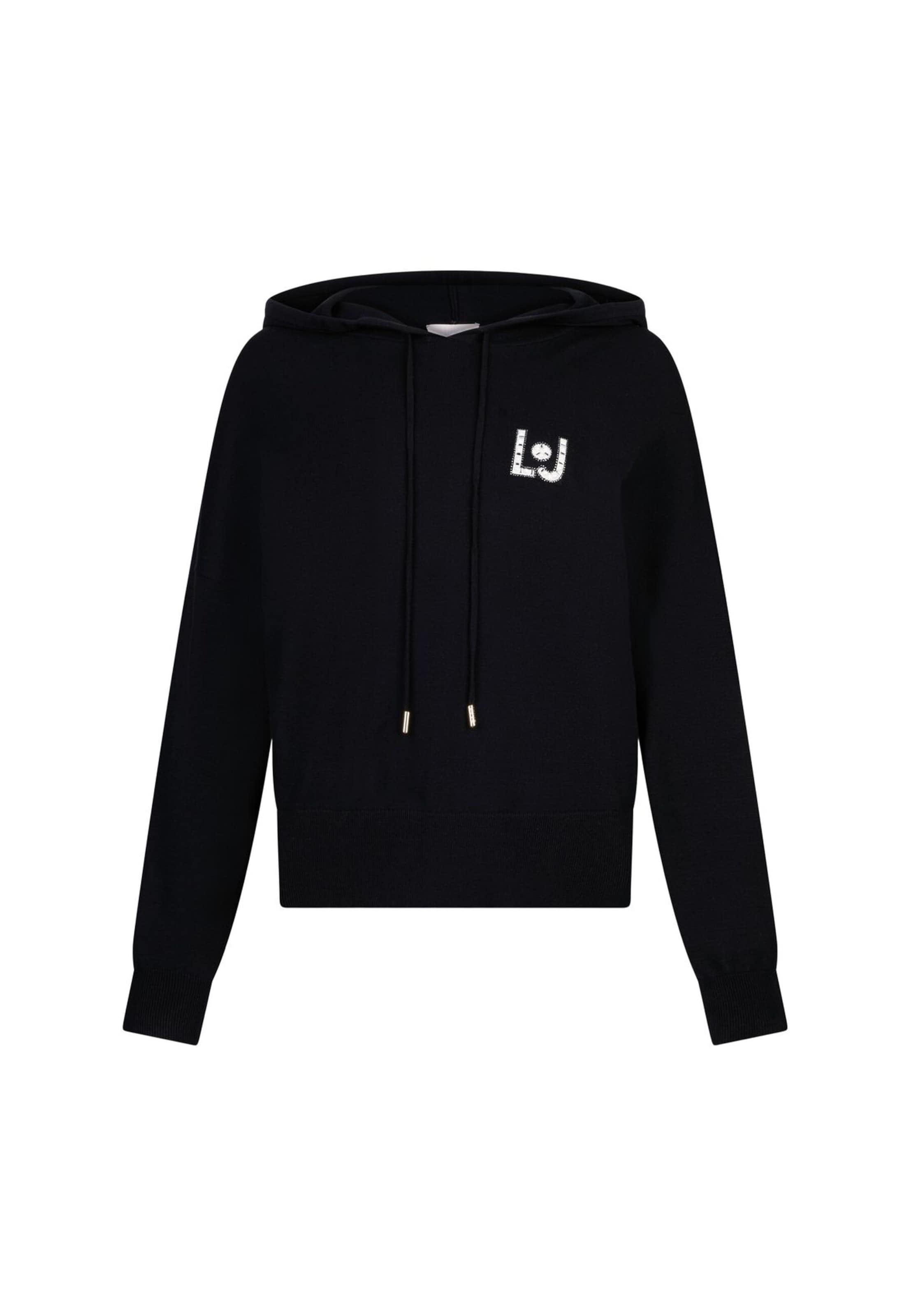 Liu Jo Пуловер 'Better' в черно: отпред