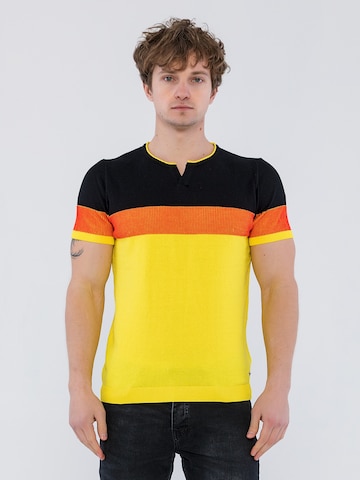 T-Shirt 'Jaydin' Felix Hardy en jaune : devant