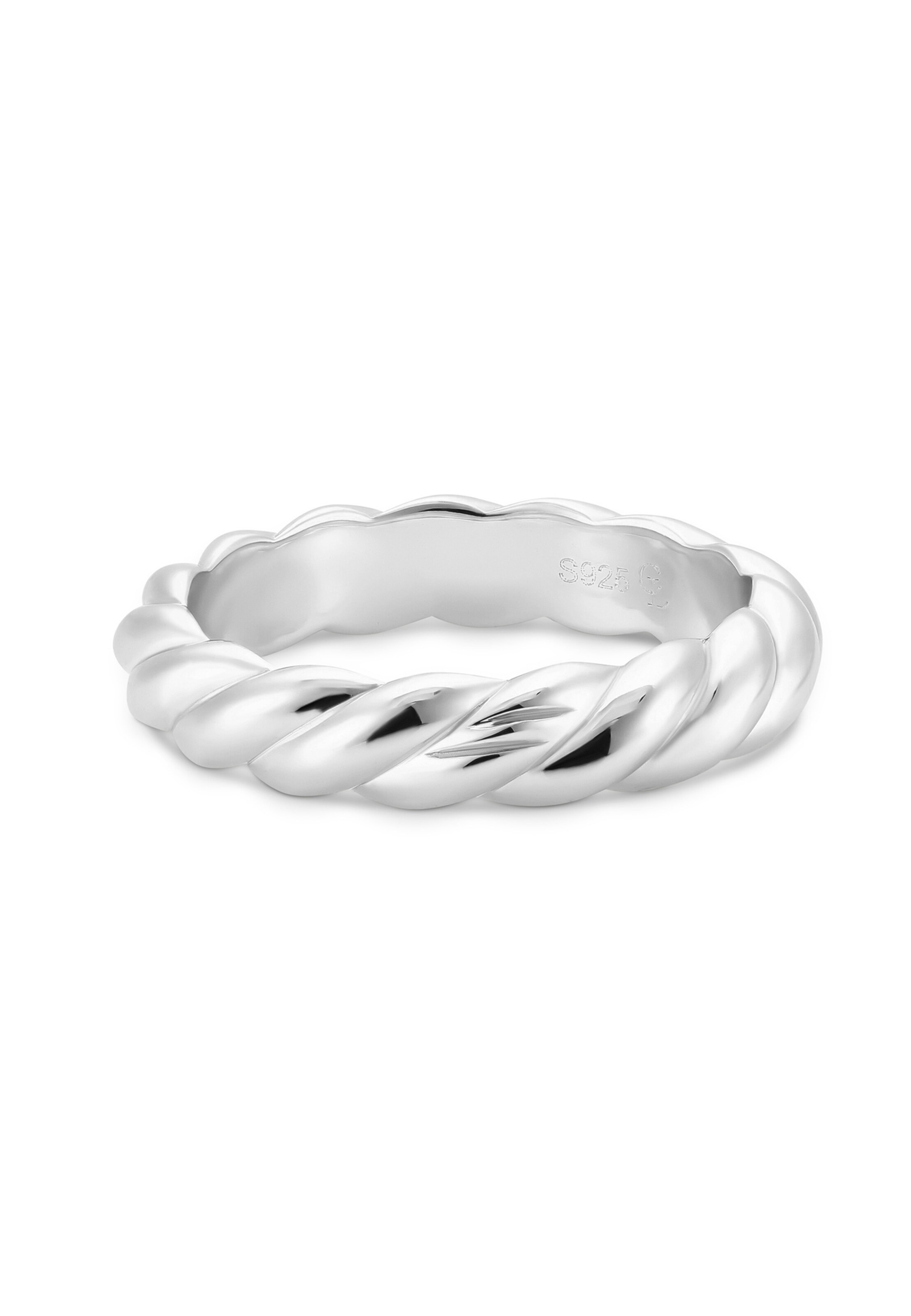 Commen Lines Ring in Silber: Vorderseite
