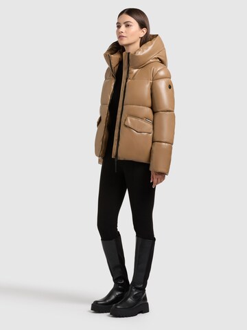 khujo Kurtka zimowa 'Aurora' w kolorze brązowy