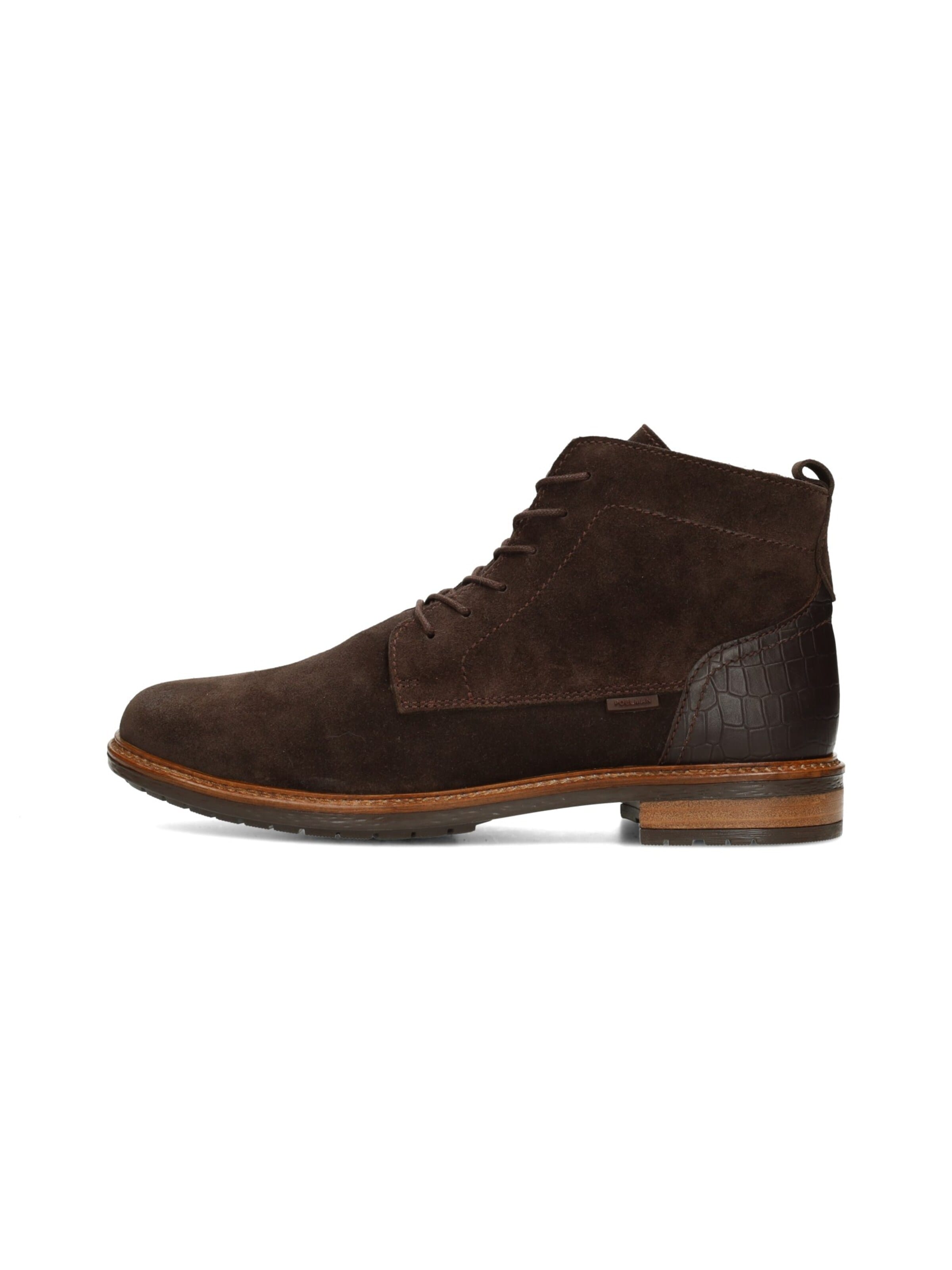 Poelman Boots 'Poelman JONI Herren Schnürschuhe' in Brown: front