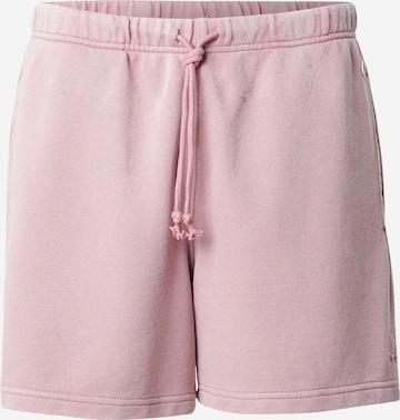 Pantalon Champion Authentic Athletic Apparel en rose : devant