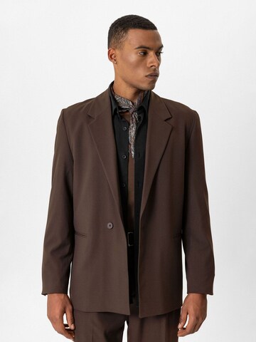 Antioch - Ajuste regular Chaqueta saco 'Idetta' en marrón