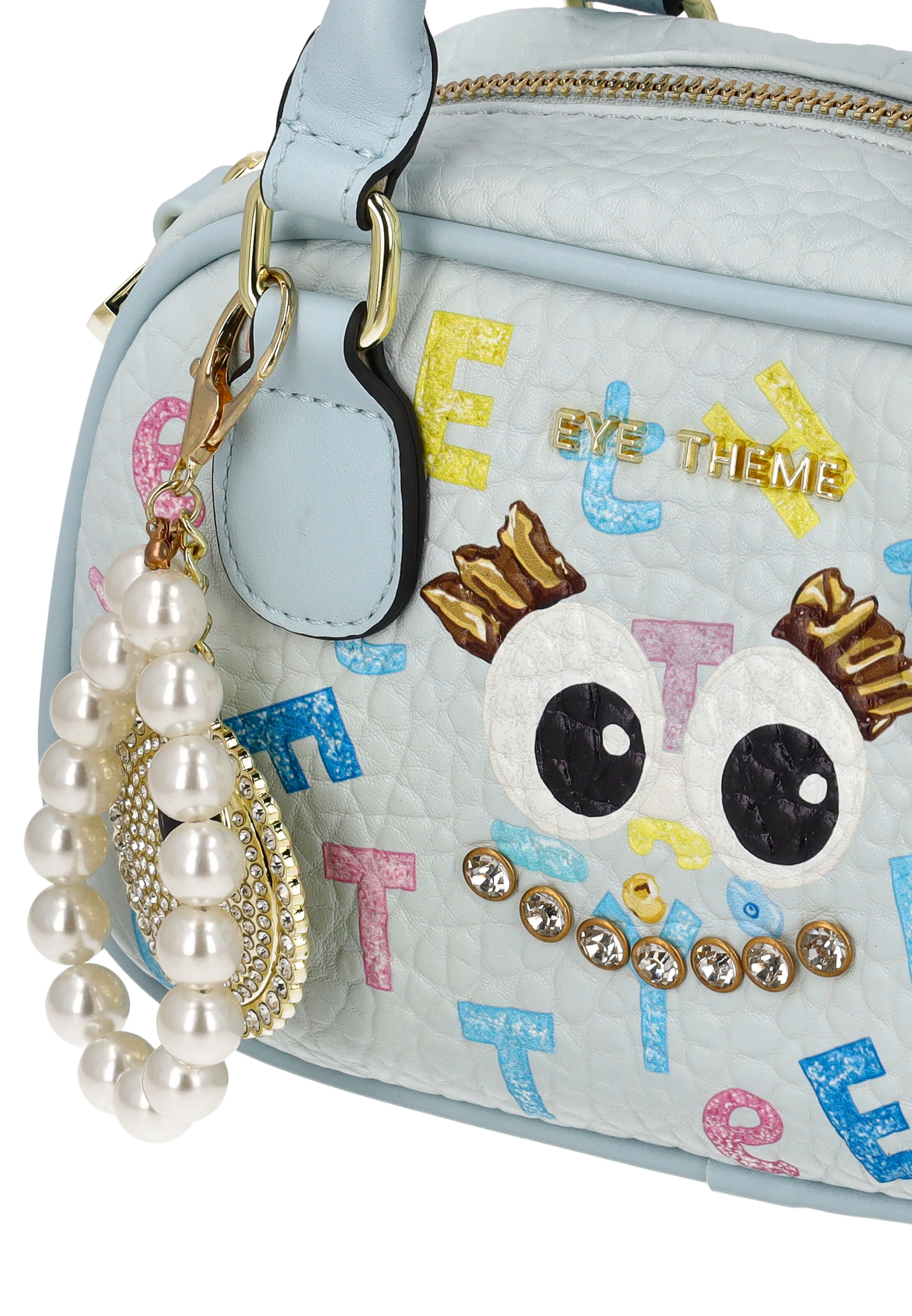 MYMO - Bolso de mano 'POP EYETHEME' en azul