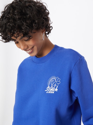 SCOTCH & SODA Sweatshirt in Blue