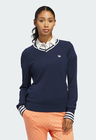 ADIDAS PERFORMANCE Trui in Blauw: voorkant