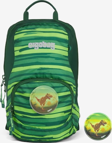 ergobag Backpack 'Kinderrucksack Ease Small' in Green: front