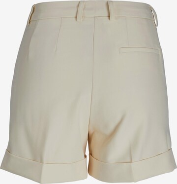 JJXX Regular Pleat-front trousers 'Mary' in Beige