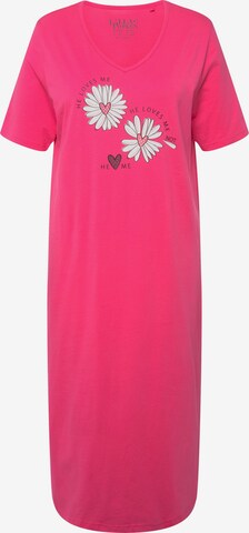 Chemise de nuit Ulla Popken en rose : devant