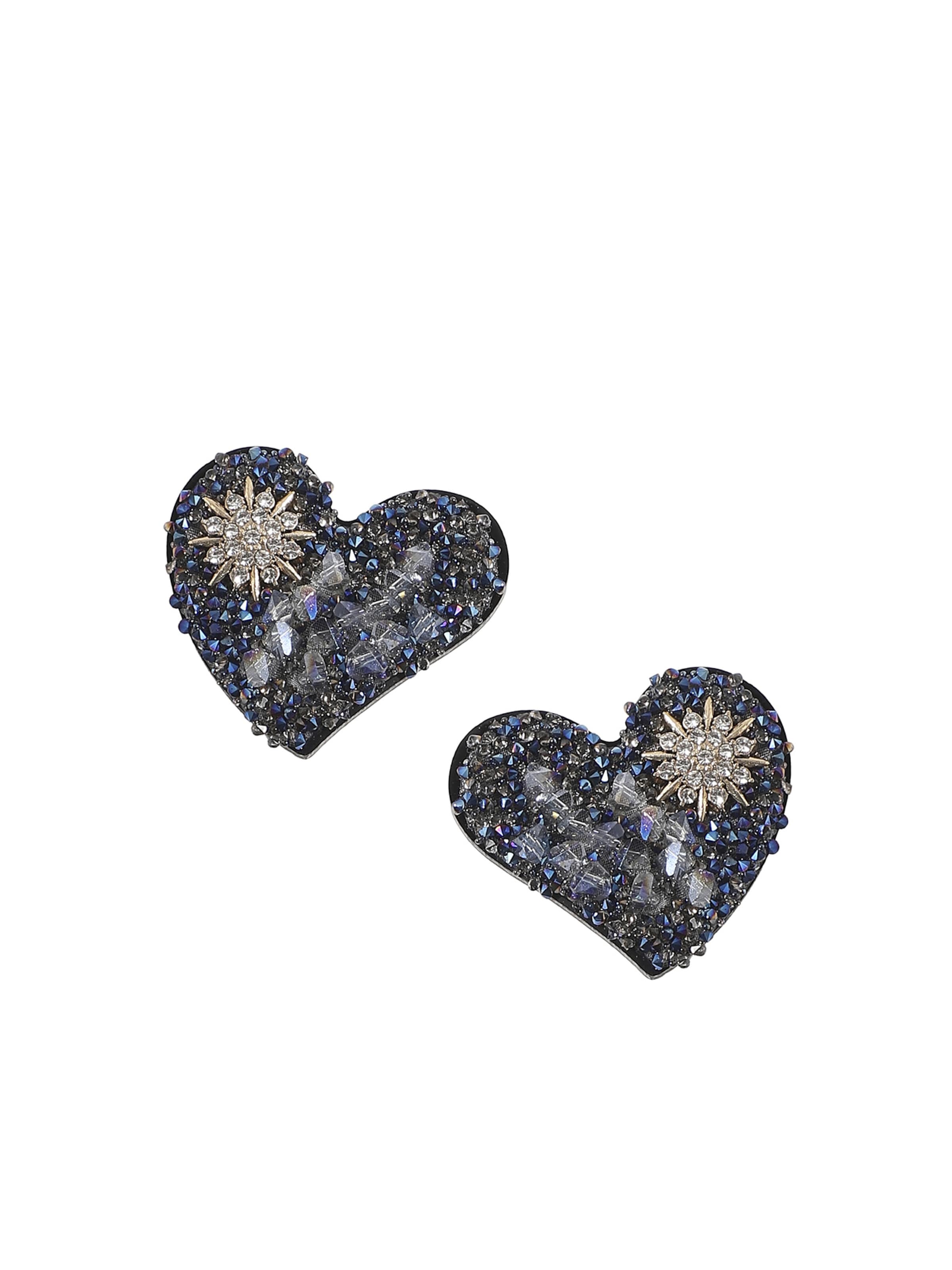 SOHI Σκουλαρίκια ' Janele ' σε μπλε: μπροστά