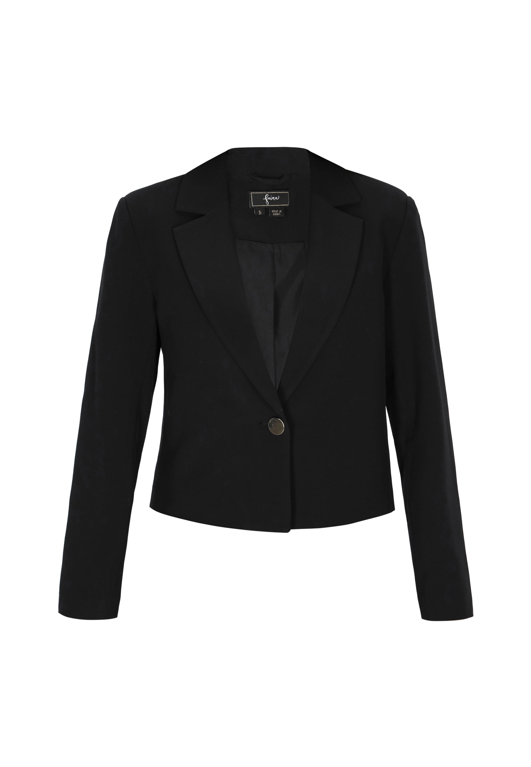 Blazer faina en noir : devant