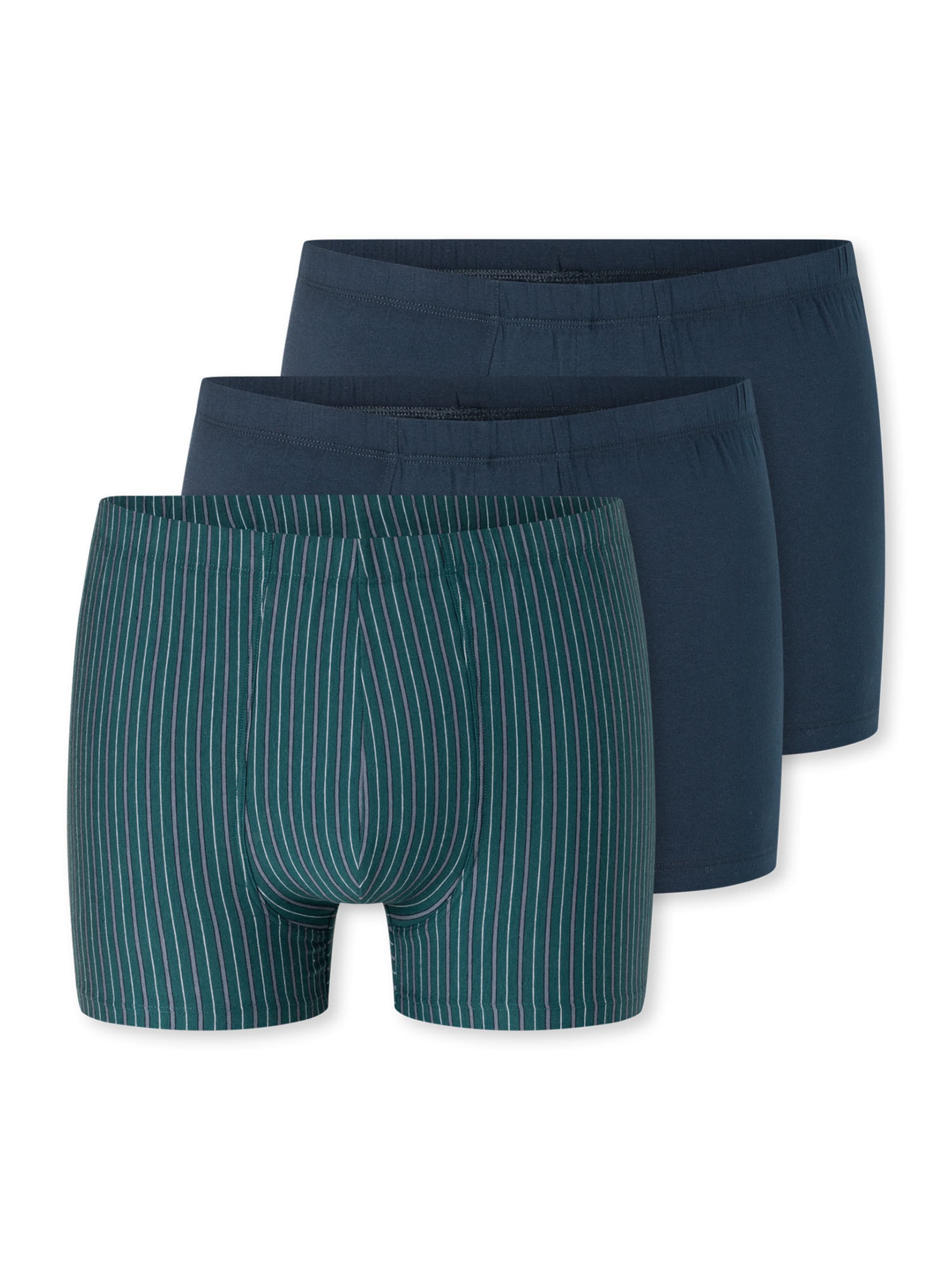 SCHIESSER Trunk ' 95/5 ' in Blau: Vorderseite