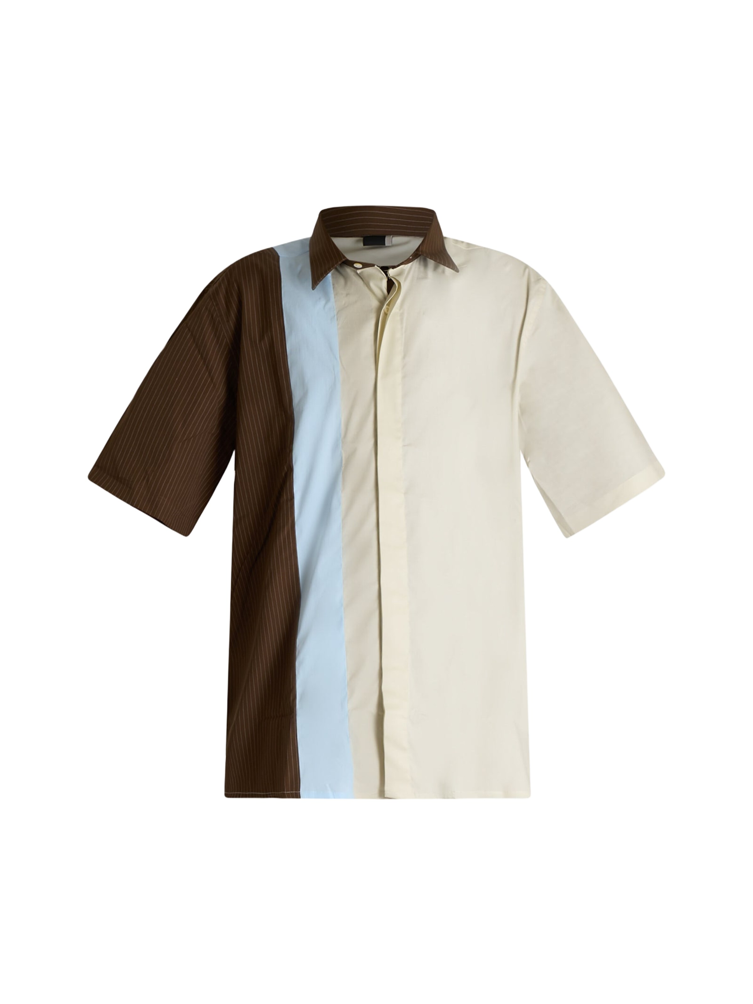 LOW BRAND - Regular Fit Camisa em mistura de cores: frente
