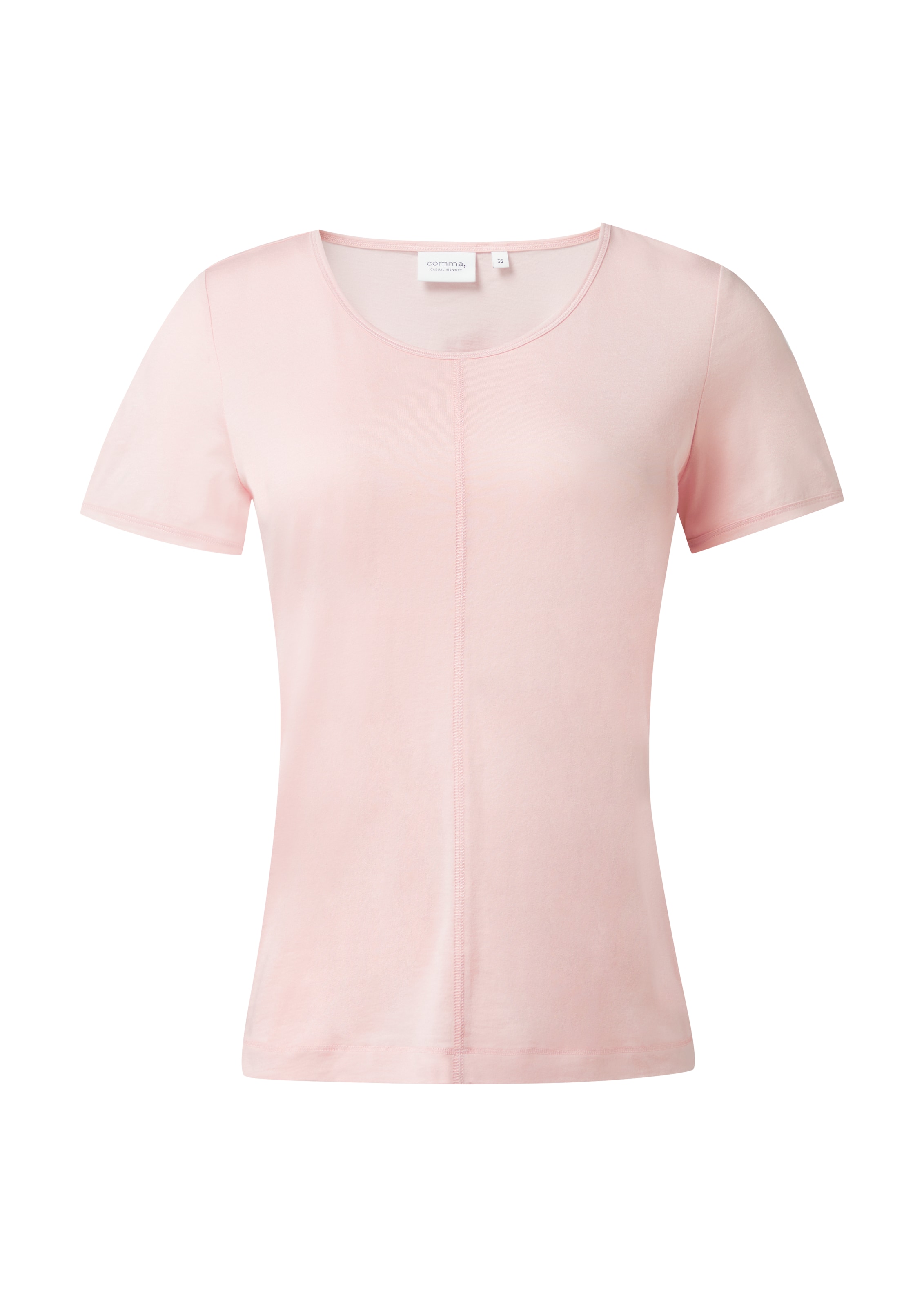 comma casual identity - Camisa em rosa: frente