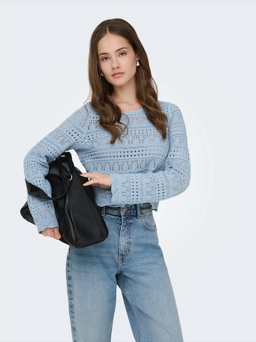 ONLY Svetr 'ONLELKE' – modrá: přední strana