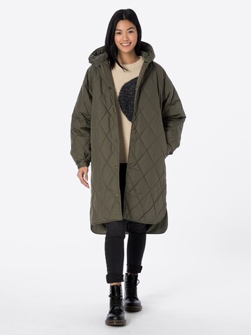 ICHI Between-Seasons Coat 'Hansa' in Green