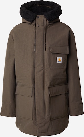 Carhartt WIP Zimní parka 'Siberia' – hnědá: přední strana