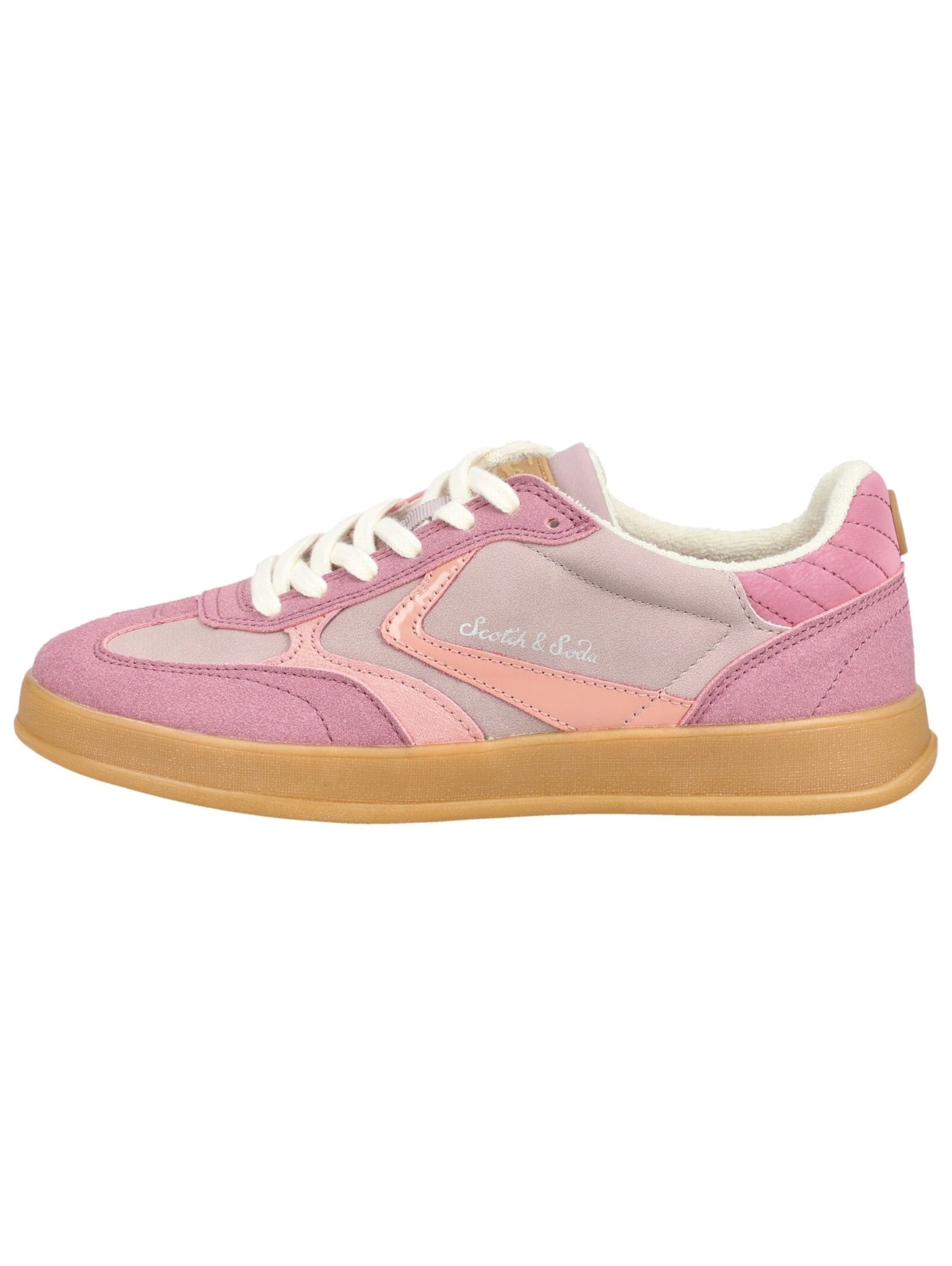 Baskets basses SCOTCH & SODA en rose
