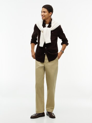 TOMMY HILFIGER Regular fit Overhemd in Bruin
