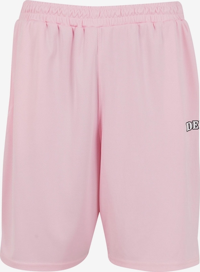 Kelnės iš DEF, spalva – šviesiai rožinė / juoda / balta, Prekių apžvalga