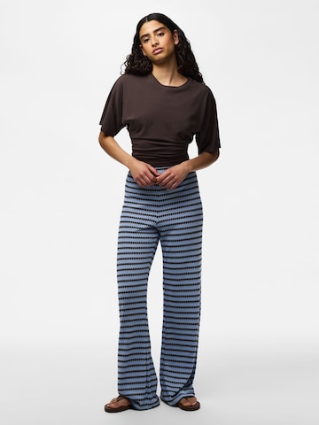 Wide Leg Pantalon 'PCJeya' PIECES en bleu