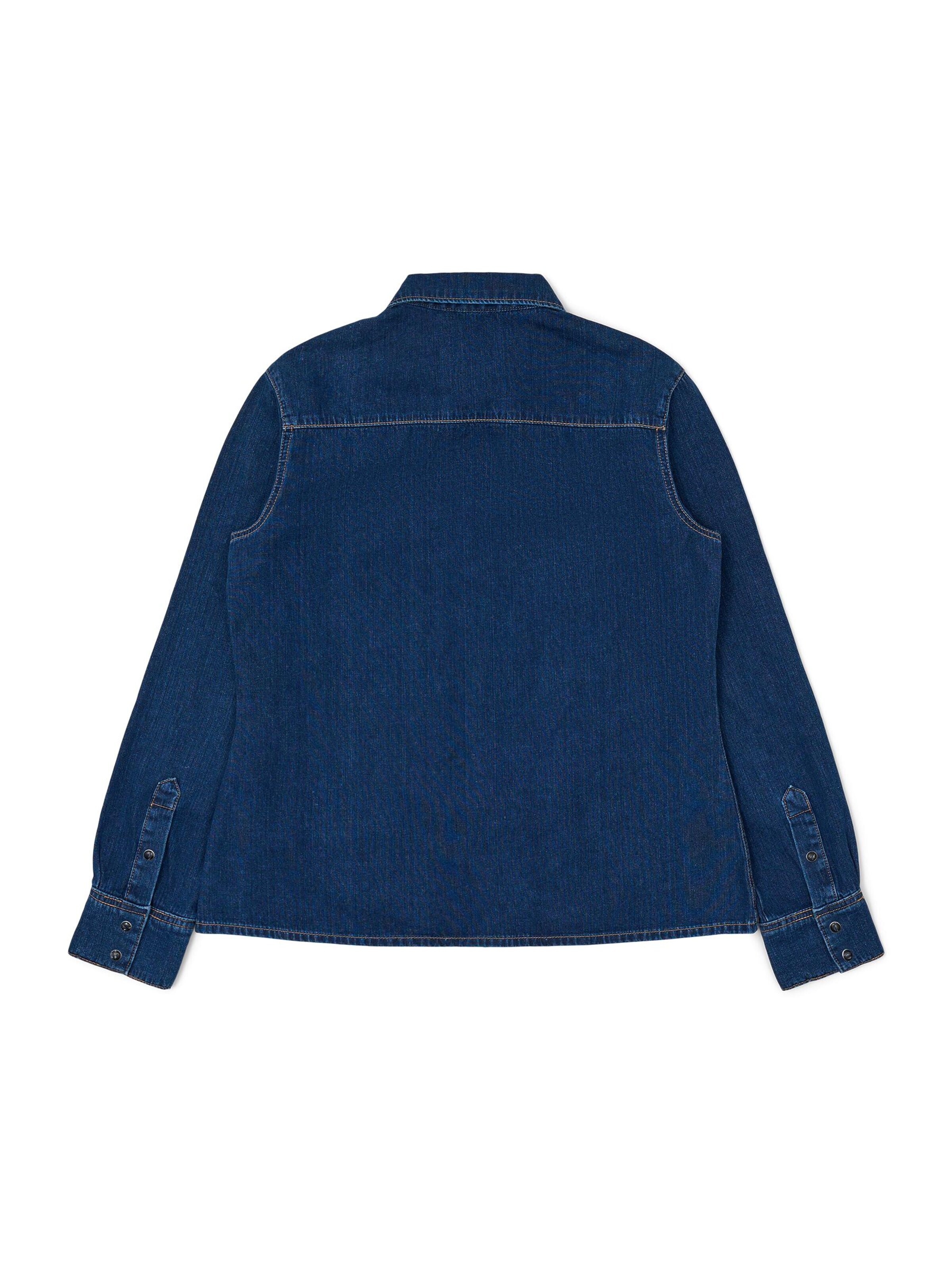 Dr. Denim Blouse 'Sukie' in Blue