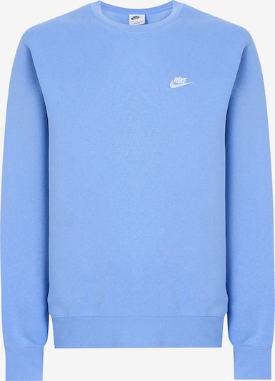 Nike Sportswear Sweater majica 'CLUB' u kraljevsko plava / bijela, Pregled proizvoda