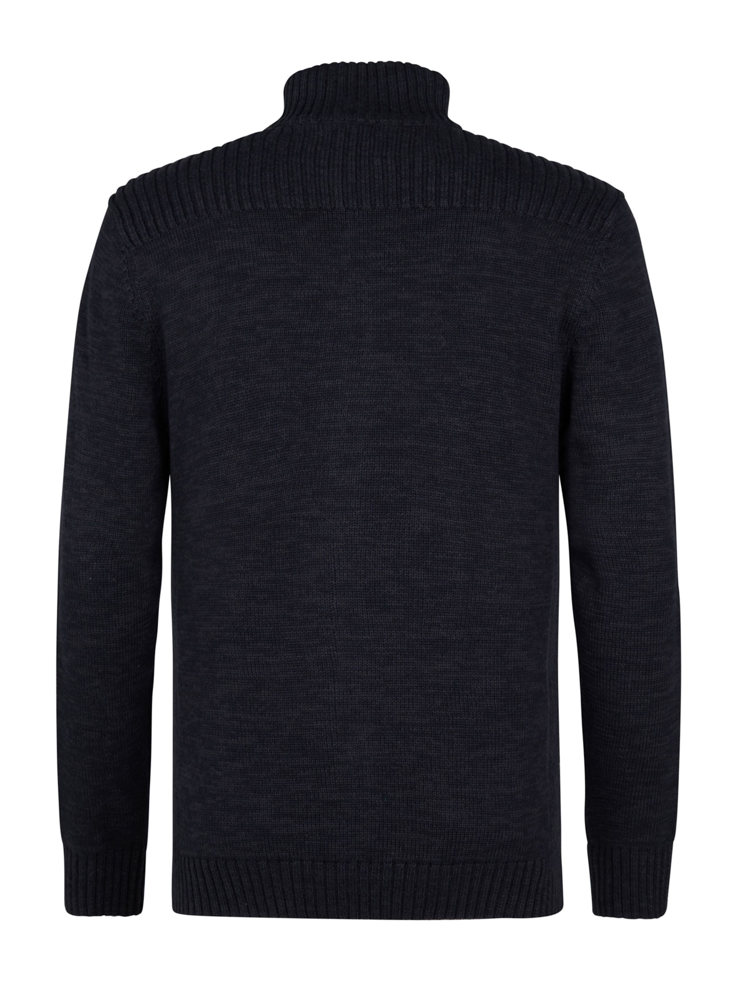 Petrol Industries Вязаная кофта в Черный