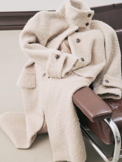MANUKA Winterjacke‌‌‌‌‌‌‌‌‌ in M in ecru, Produktansicht