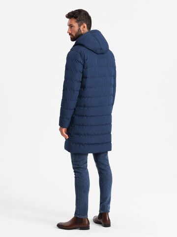 Ombre Winterjacke in Blau