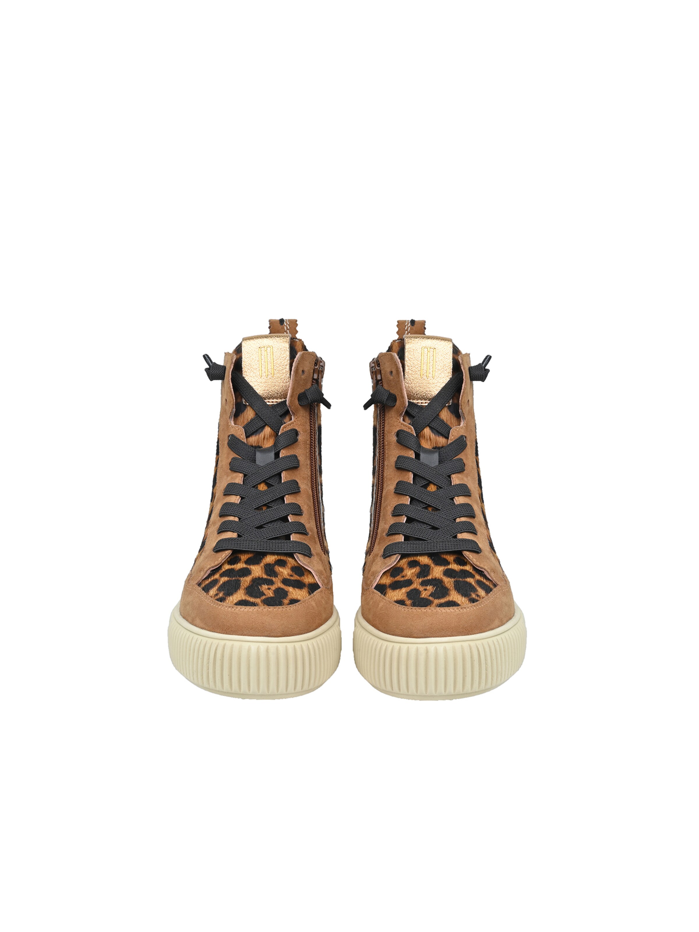 Crickit Sneakers hoog 'Sonia' in Bruin