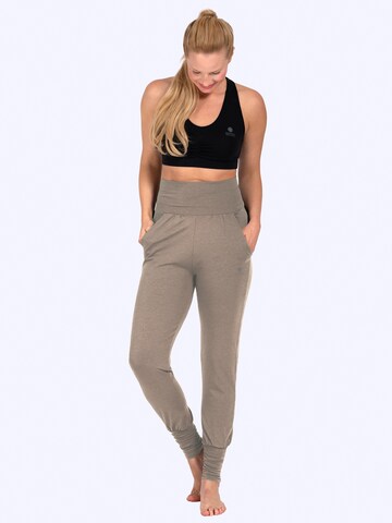 Magadi Regular Workout Pants 'Paula' in Beige