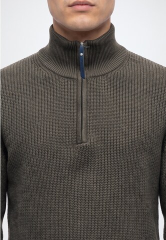 Petrol Industries Sweater in Grey: front