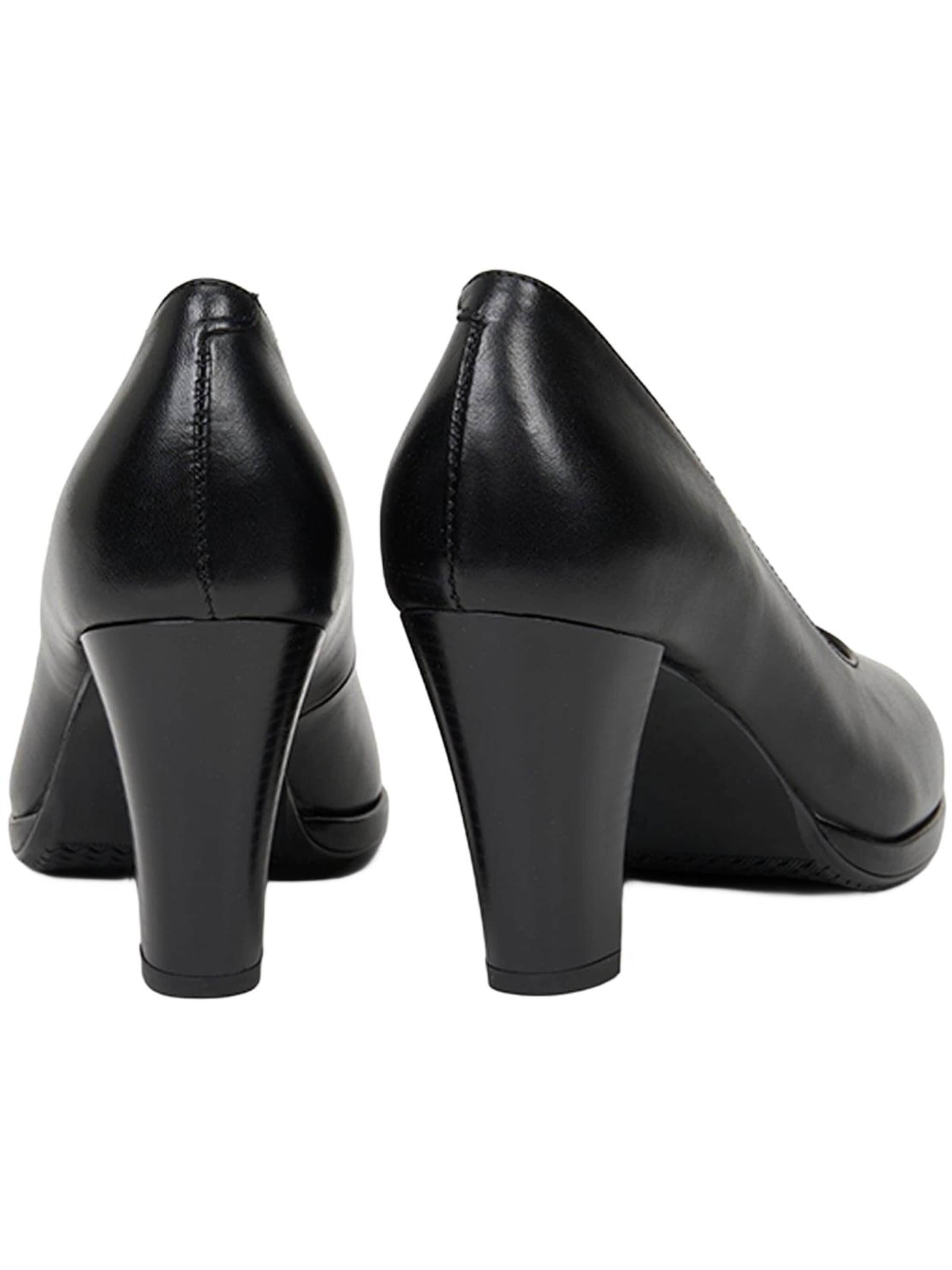 Desa Slingback pumps 'Pumpen mit Blockabsatz' in Black