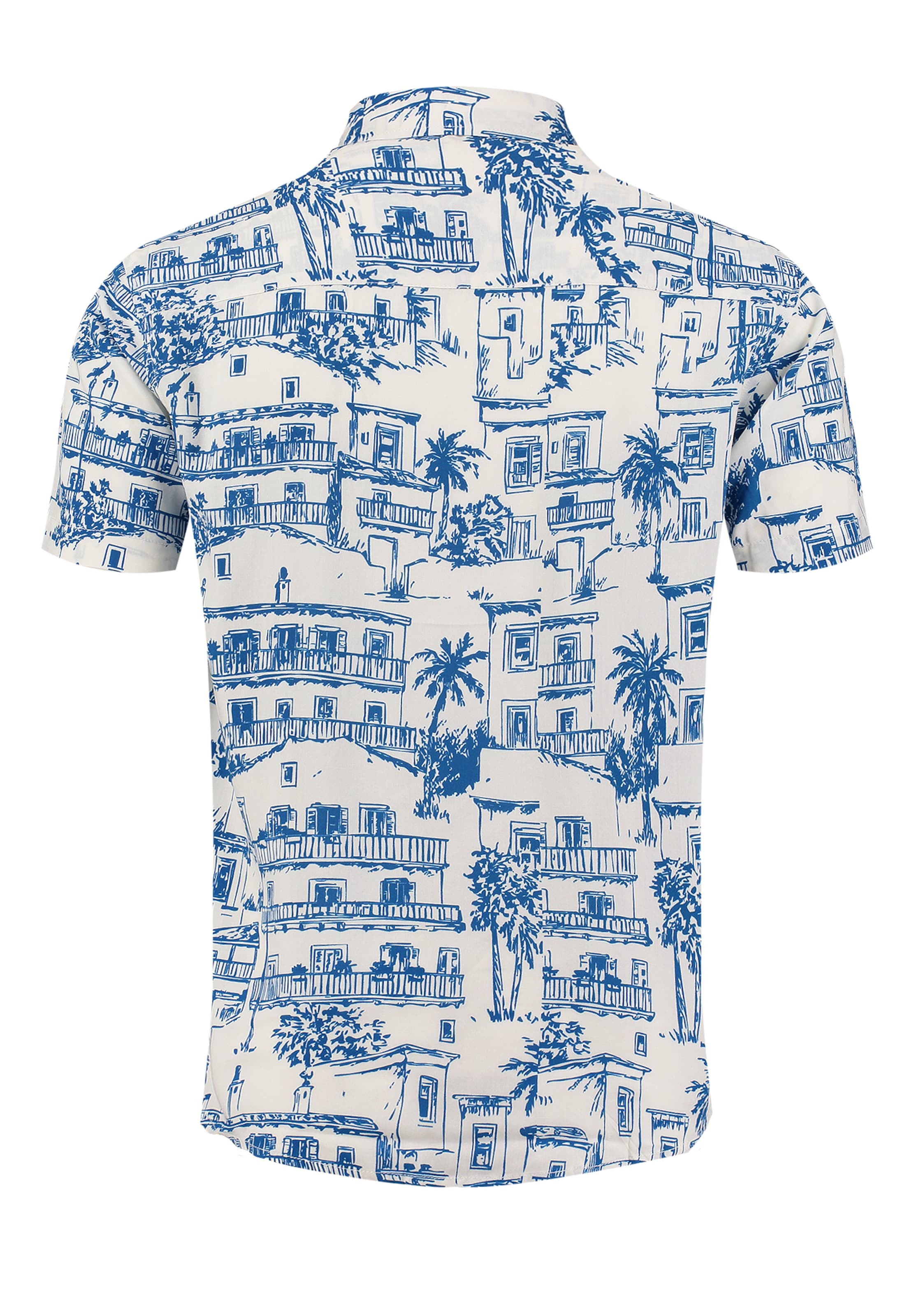 Regular fit Camicia 'Village' di Key Largo in bianco