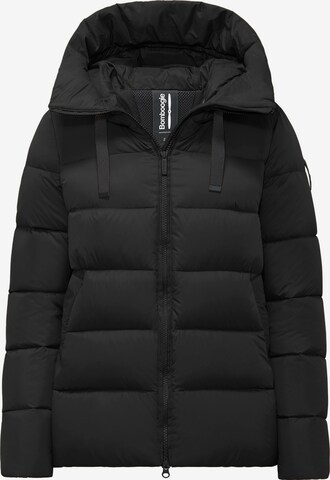 BOMBOOGIE Winter Jacket in Black: front