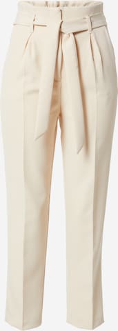 Regular Pantalon à pince 'MILLY' NEW LOOK en beige : devant