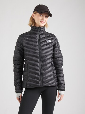 THE NORTH FACE Μπουφάν πεζοπορίας 'Huila' σε μαύρο: μπροστά