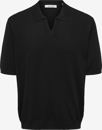 Only & Sons Svetr 'ONSWYLER' – černá: přední strana