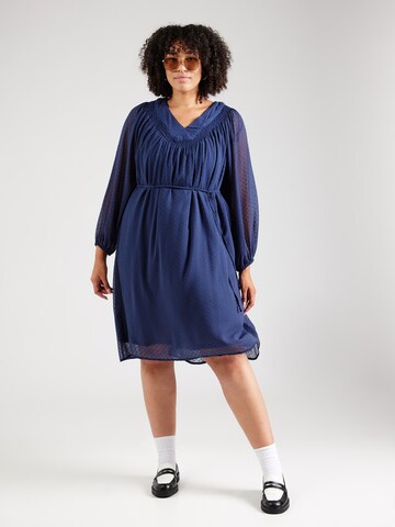 Robe 'CARAnine' ONLY Carmakoma en bleu : devant