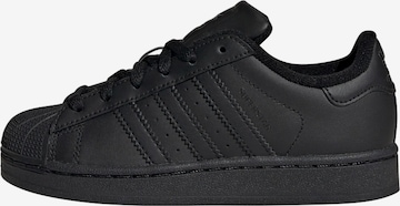 Sneaker 'Superstar II C' de la ADIDAS ORIGINALS pe negru: față