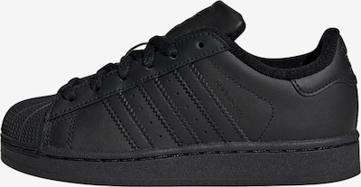 ADIDAS ORIGINALS Baskets 'Superstar II C' en noir, Vue avec produit